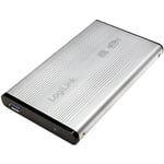 External HDD Enclosure 2.5" USB 3.0 Silver UA0106A