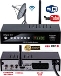 UK Full HD Satellite Digital TV Receiver Tuner  Set Top Box 4 Freesat Sky Virgin