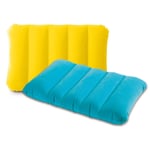 Super uppblåsbar kudde 43 x 28 x 9 cm INTEX 68676 blå