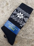 Genuine POLO RALPH LAUREN Black / White Wool Ankle SOCKS One Size 79359-C RL23