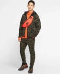 Nike Tech Fleece Camo Windrunner Hoodie Zip Tracksuit Sz L Olive Black CJ5975 22