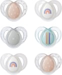 Tommee Tippee Night Time Soothers, Symmetrical Orthodontic Design, BPA-Free Sil