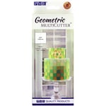 PME GMC141 Geometric Multicutter for Cake Design-Square, Small Size, 0.75 Inch, White