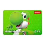 Nintendo Eshop Card D'une Valeur De 25 Euros
