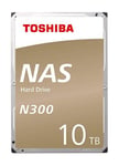 Toshiba 10 TB N300 7200 rpm, 256 MB cache, SATA3, NAS drive 24/7-drift
