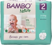 Bambo Nature Premium Eco Nappies, Eco-Friendly Sustainable Nappies, Enhanced & &