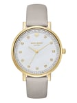 Kate Spade New York Klockarmband KSW1131 Läder Grå 16mm