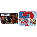 Cluedo Board Game for Children Aged 8 and Up, Reimagined Classic for 2-6 Players & Guess Who? Original Guessing Board Game for Kids, Family Time Games for 2 Players, Gifts for Kids aged 6 and Up