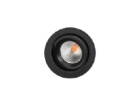 Downlight Junistar ECO Isosafe LED 6W 927 sort (pakke med 8 stk)