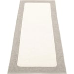 Pappelina Ilda Teppe 70x180 cm, Warm Grey / Vanilla Varmgrå PVC