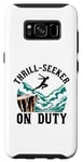 Galaxy S8 Thrill Seeker On Duty Cliff Jumper Cliff Jumping Diving Case