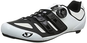 Giro Men Sentrie Techlace Road Cycling Shoes, White, Size 45