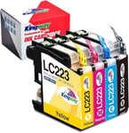 KINGWAY LC223 Ink Cartridges for Brother lc223 Ink for MFC-J5625DW DCP-J4120DW