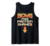 Boys Free Protein Shakes Funny Shirt Gay Gym Shirt Tank Top