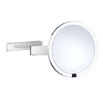 Smedbo Sminkspegel Outline FK491EP OUTLINE - Sminkspegel, polerad krom, väggmontering, LED-bely