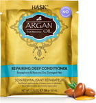 HASK Argan Oil Deep Conditioner Treatment for All Hair Types, Colour Safe, Glute