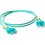 Fiber patchkabel OM3 SC-SC 50/125 duplex 1M