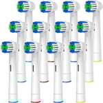 GENKENT Brossettes Compatible avec Brossette Oral-b Brosse a Dent Electrique, 12 Tete Brosse a Dent Pour Oral B Modèles Vitality Pro 3