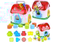 Technok Sorter Forest House Geometriska Figurer Djur Keys Färger Blockar