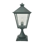 Norlys - London Utendørs Hage Lampe Stor t/Betongforankring Svart
