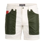Amundsen Sports 7incher Field Shorts M`s Offwhite/Green XL