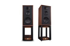 Wharfedale Linton with Stands (Walnut) Speakers Per Pair - Including Stands