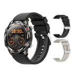 Smart Watch Men 1.32inch Bluetooth Call Waterproof Fitness Tracker Monitor Smartwatch For Android Ios With Strap