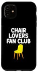 Coque pour iPhone 11 Fauteuil Amoureux Fan Club Assise Confortable