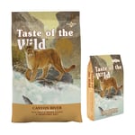 6,6 kg + 2 kg på köpet! Taste of the Wild torrfoder för katt - Canyon River Feline
