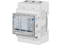 Carlo Gavazzi Elmätare 3-Fas Upp Till 65 Ampere Direkt, Touchknappar, 3 X 8 Siffror Med Bakgrundsbelyst Lcd-Skärm, Din-Skena, M-Bus-Kommunikation, Mid-Godkänd