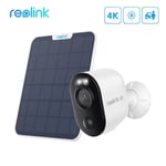 Reolink Argus 3 Ultra 4K Wireless WiFi Solar Battery Security Camera 2-Way Audio