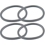 4-pack grå packningar ersättningsdel för Nutribullet 600w 900w del