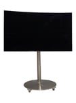 StandView TV Floor Mount with wheels and rotatable top. 26"-55". Alu finish 25 kg 55" From 200 x 200 mm