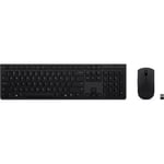 Lenovo Professional Wireless Rechargeable Combo Keyboard and Mouse -näppäimistö ja hiiri, swe/fin