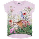 Molo GOTS Ragnhilde T-skjorte Garden Explore | Lilla | 122 cm