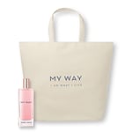 Giorgio Armani My Way Eau De Parfum Spray 15ml + Tote Bag Gift Set