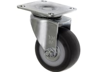Toolcraft To-5137866, Svart, Metallisk, 50 Kg, Termoplastisk Elastomer (Tpe), 1 Styck, 5 Cm
