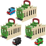 AB Gee abgee 900 GWX08 EA Thomas Push Along-Connect  Go Tidmouth Shed, Multicolo