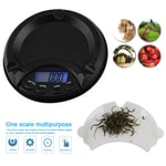 Portable Ashtray Digital Scale 200 0.01g Electronic Pocket Scales Scale High Precision Blue Backlight-500gX0.1g