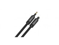 NorStone Arran - Câble audio numérique (optique) - TOSLINK mâle pour mini TOSLINK mâle - 75 cm - fibre optique - noir