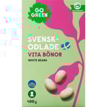 GoGreen Svenskodlade Vita Bönor 400g