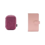 instax Mini LINK2 Printer case, Soft Pink & Mini Photo Album, Blush Pink
