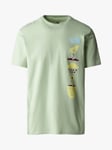 The North Face Short Sleeve Brand Proud T-Shirt, Green/Multi