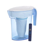ZeroWater | 7 Cup Water Filter Jug With Advanced 5 Stage Filter | Water Quality Meter + Water Filter Cartridge Included, 1.7 litres