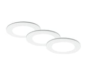 Briloner - SETTI 3x LED Kylpyhuoneen upotettava valo LED/4,8W/230V IP44 + +kaukosäädin