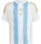 Adidas Messi Tr Jsy Y Fanikauppa jalkapallo WHITE/SEBLBU