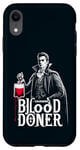 Coque pour iPhone XR Charmant don de sang drôle de sensibilisation aux dons gothiques