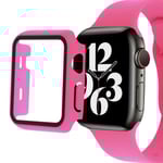 Apple Watch Series 8 (41mm) simple cover with tempered glass - Rose Rosa