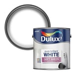 Dulux Soft Sheen Emulsion Paint For Walls And Ceilings - Pure Brilliant White 2. 5 Litres