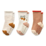 Liewood Eloy baby socks 3pk – peach/sandy - 17-18